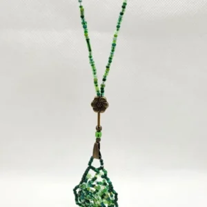 Collar mostacilla vidrio 24