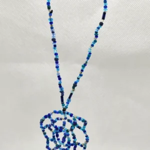 Collar mostacilla vidrio 25