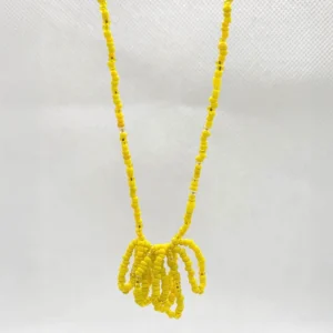 Collar mostacilla vidrio 39