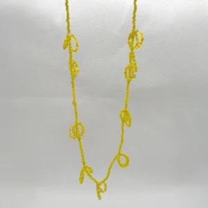 Collar mostacilla vidrio 40