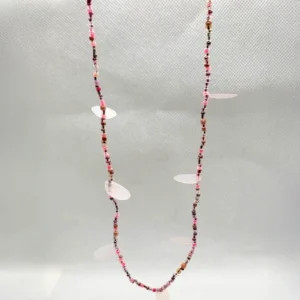 Collar mostacilla vidrio 43